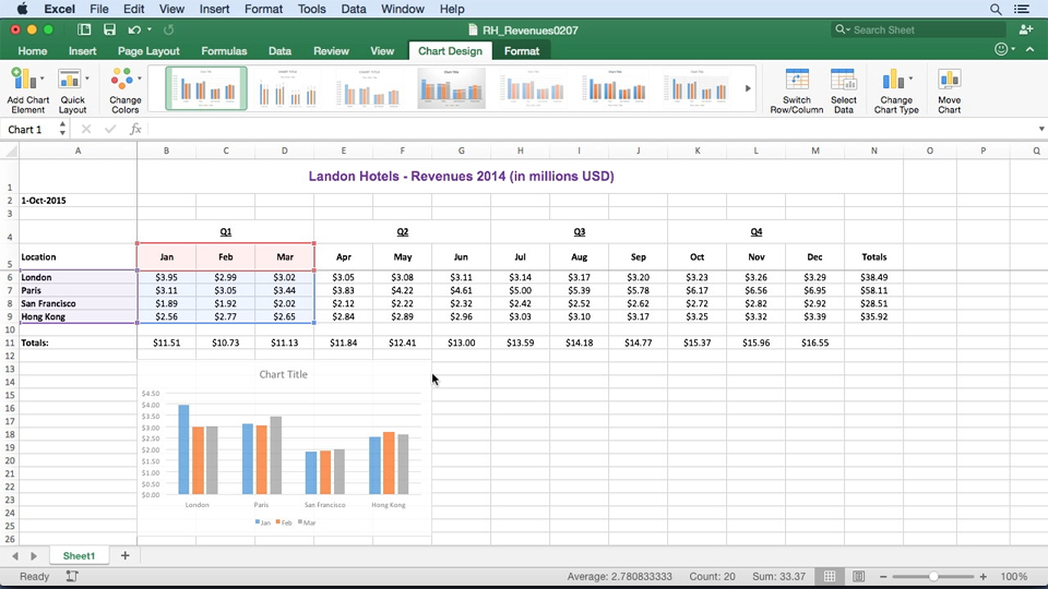 how to create a combination chart in excel for mac 2016